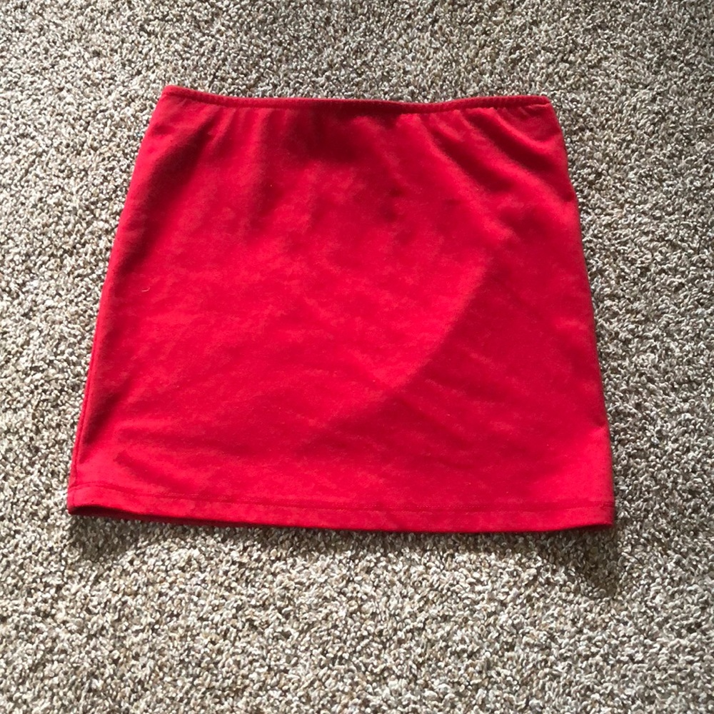 Forever 21 Red Skirt